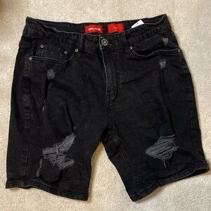 Ring of Fire slim ripped jeans short